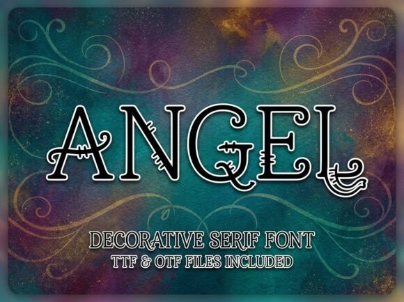 Angel Font: A Display Typeface That Commands Attention