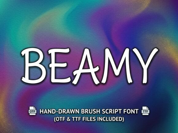 Beamy: A Display Typeface That Commands Attention
