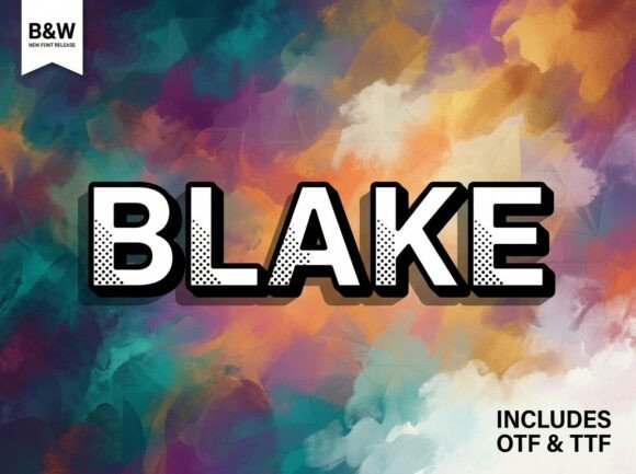 Blake: The Bold Display Font for Unforgettable Brands