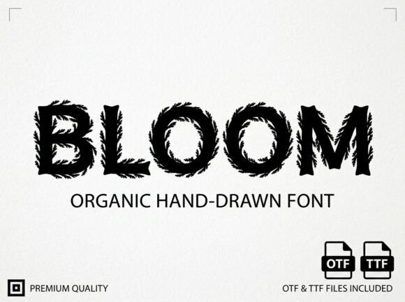 Bloom: The Bold Display Font for Unforgettable Brands