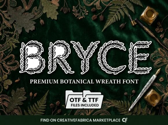 Bryce: The Avant-Garde Display Font for Bold Visual Statements