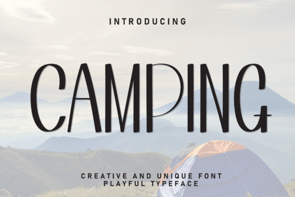 Camping: The Handwritten Font That Feels Like a Warm Hug