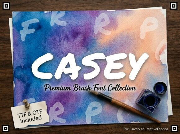 Casey: A Display Font That Commands Attention