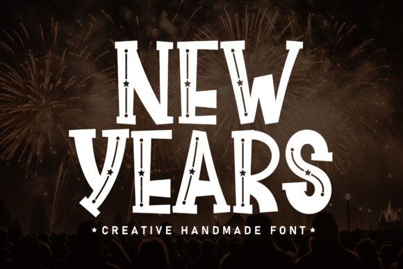 Celebrate the Season: Unveiling the New Years Typeface