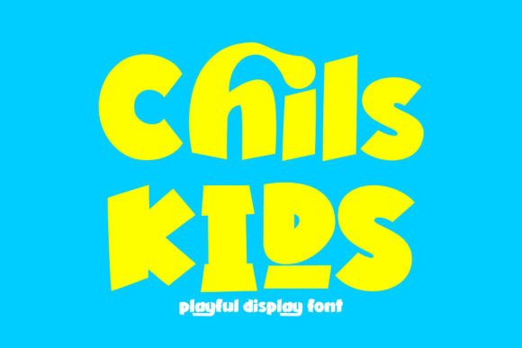 Chil Kids: A Creative Font for Joyful Design