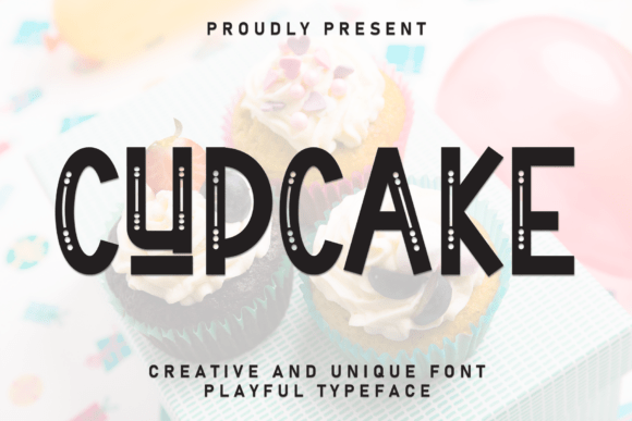 Cupcake: A Hand-Scripted Font with Animated Energy