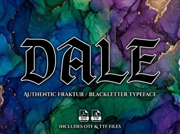 Dale: A Display Typeface That Demands Attention