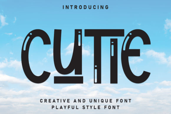 Discover the Warmth and Charm of the Cutie Display Font