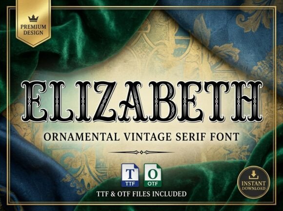 Elizabeth: When Typography Becomes the Centerpiece