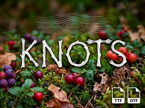 Knots: The All-Caps Typeface for Unforgettable Headlines