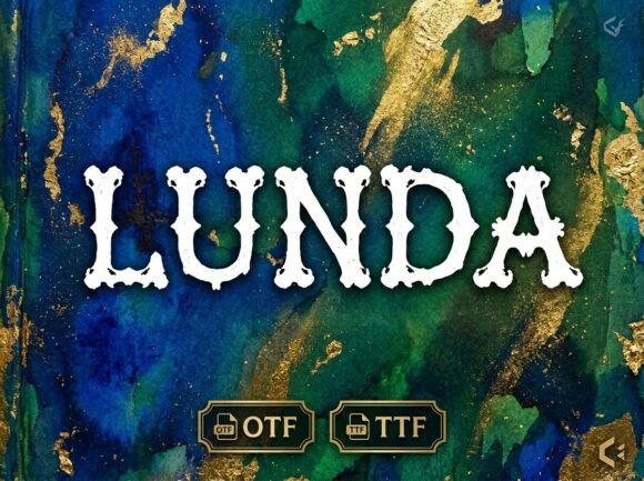 Lunda: The Decorative Display Font for Impactful Headlines