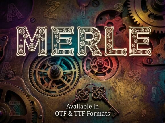 Merle: A Display Font with a Bold, Artistic Voice