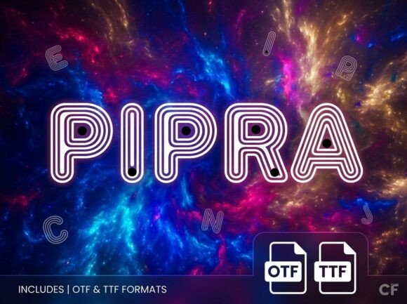 Pipra: A Bold Typeface for Unforgettable Branding