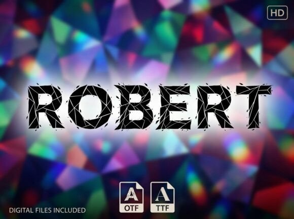 Robert: Command Attention with This Display Font