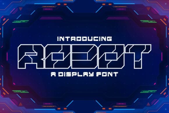 Robot Font: A Bold, Charming Typeface for Confident Projects