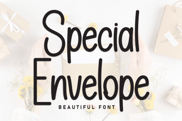Special Envelope: The Handwritten Font with Instant Charm