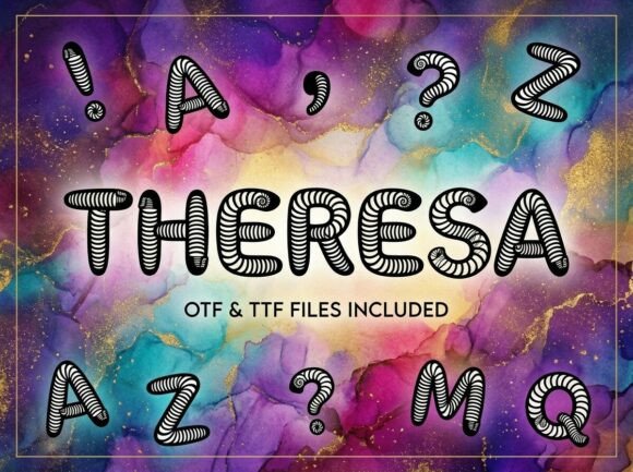 Theresa: A Typeface That Commands Attention