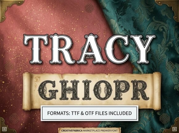 Tracy: A Typeface That Commands Attention