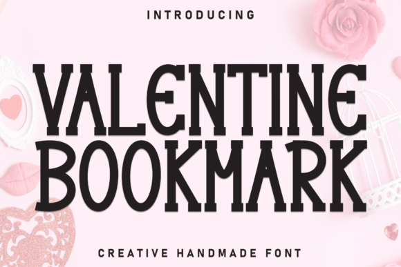Valentine Bookmark: The Sweet & Friendly Handwritten Font You Need